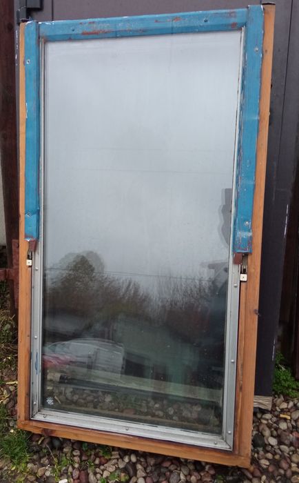 okno dachowe  używane z kołnierzem,kpl