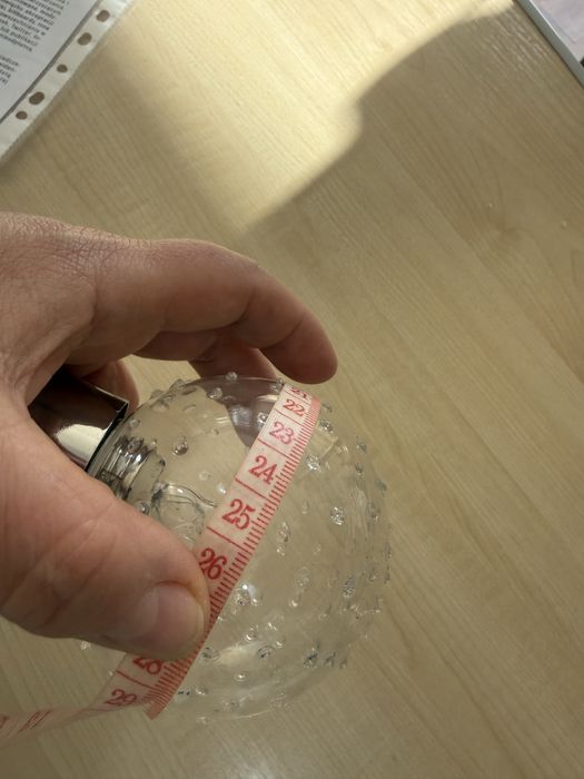 Lampy lampa kinkiet 2 szt kule kulki szklane srebrne  srebrne chrom