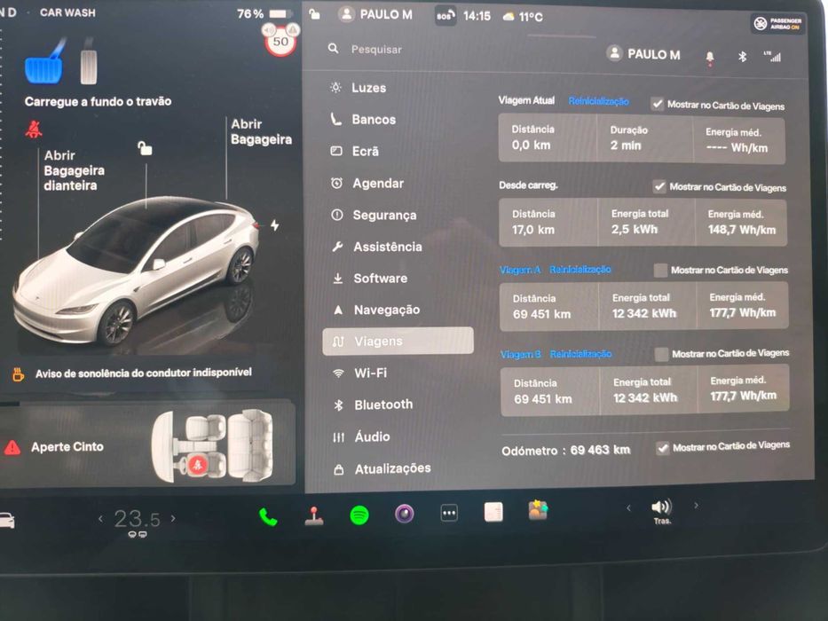 Tesla Model 3 Long Range " Tração Integral "