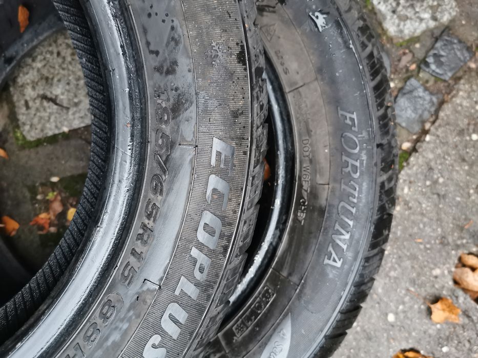 Dwie zimowe opony FORTUNA ECOPLUS 185/65 R15 88H