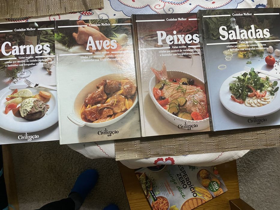 Coleçao de livros “ Cozinhar melhor”