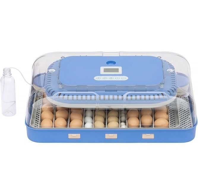 Inkubator OVOstart 70 jaj Automatyczny Pompa Wilgotności, LCD