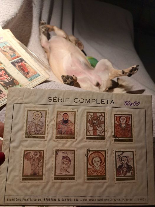 Colecção selos novos