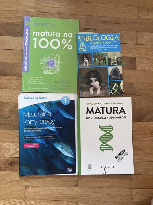 Książki biologia liceum