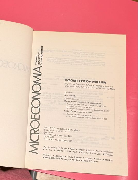 Livro microeconomia