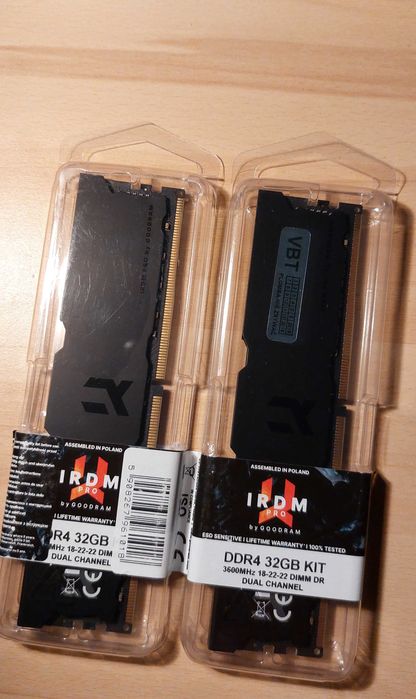 GoodRam IRDM PRO 32GB (2x16GB) DDR4 3600MHz CL18 | XMP