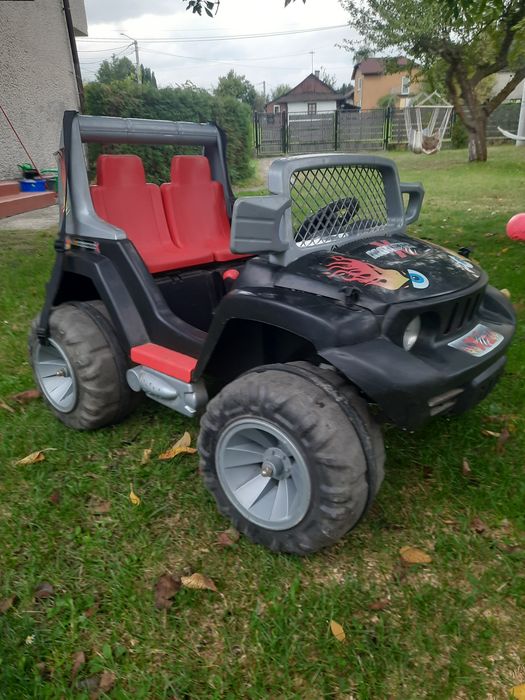 Autko na akumulator duże auto jeep hammer ogromny