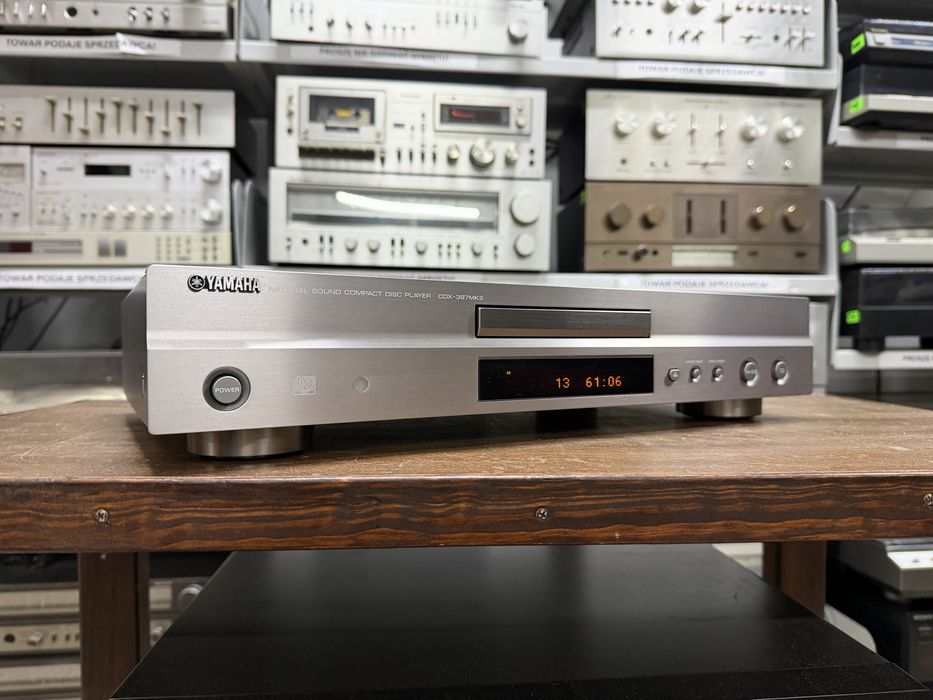 ‼️ Odtwarzacz płyt CD Yamaha CDX-397 Mk 2, tytanowy, Audio room
