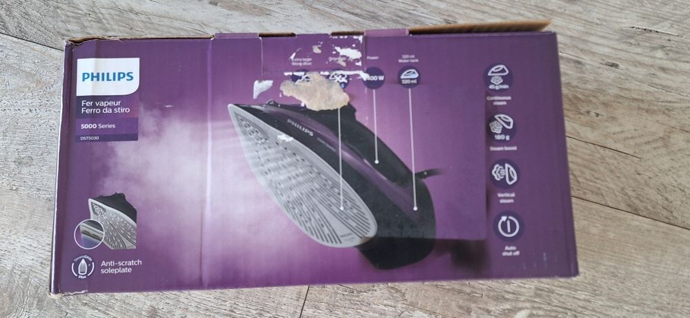 Żelazko parowe Philips DST5030/80 SteamGlide PLUS