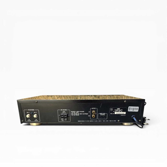 Sintonizador JVC FX-1100BK FM/AM Computer Controlled Tuner — Made in Japan