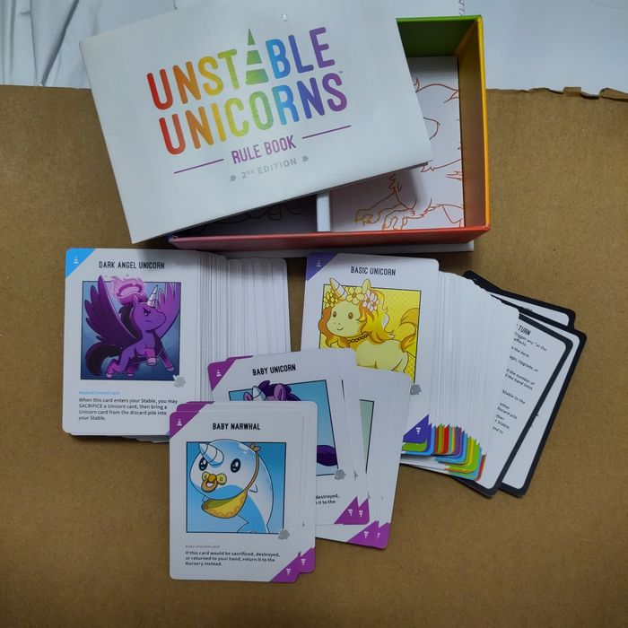 Unstable Unicorns - Jogo de tabuleiro