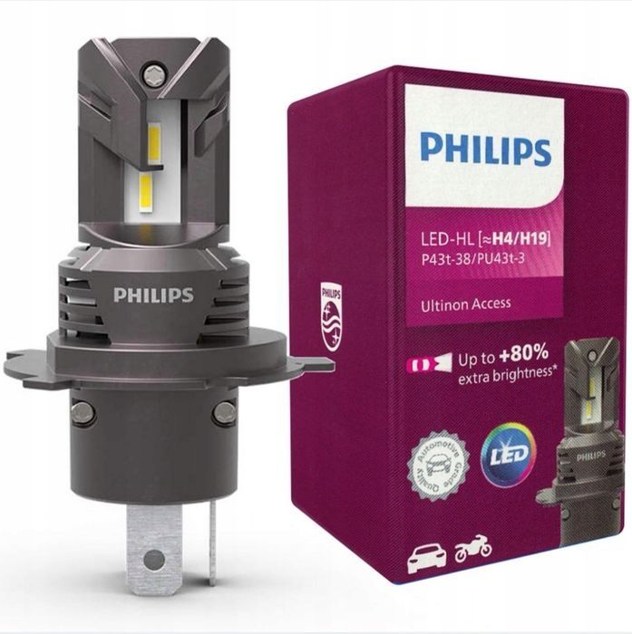 Żarówka H4 LED Philips Ultinon Acces 6000K