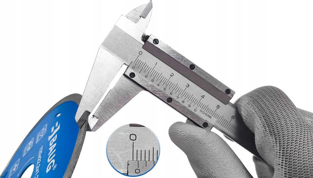 TARCZA DIAMENTOWA Do Płytek Gresu Glazury 125MM Szligierka