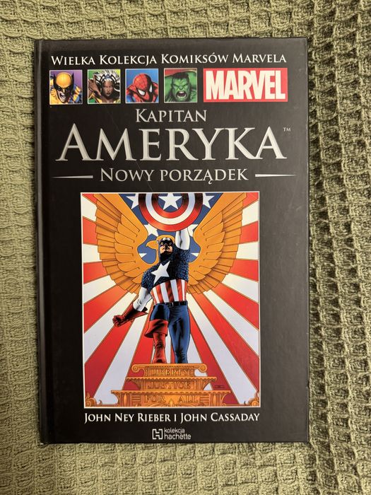 WKKM Wielka Kolekcja Komiksow Tom 19 Kapitan Ameryka: Nowy porządek