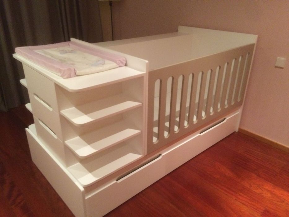 Cama convertivel modelo trama