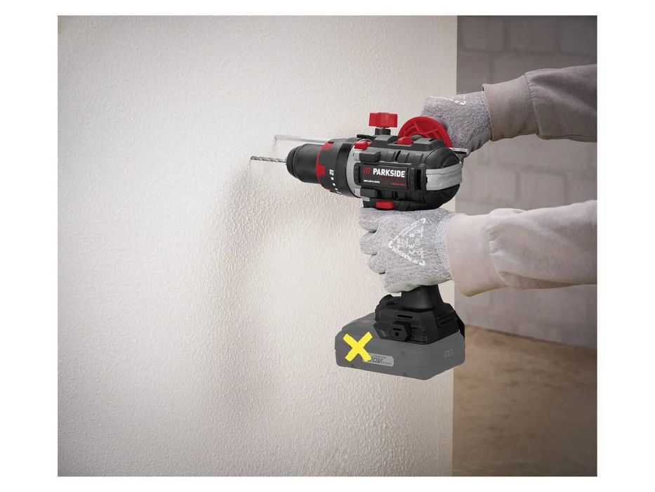 Aparafusadora de impacto Parkside Performance 20V