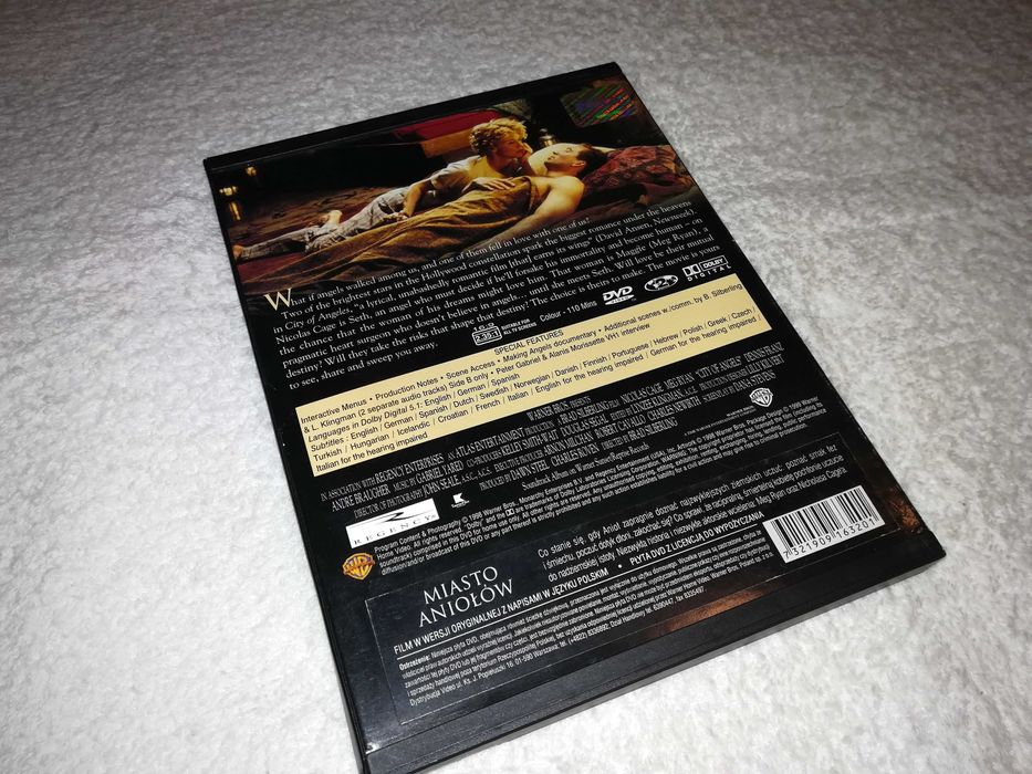 a cidade dos anjos (filme/dvd) com caixa diferente p/colecionador