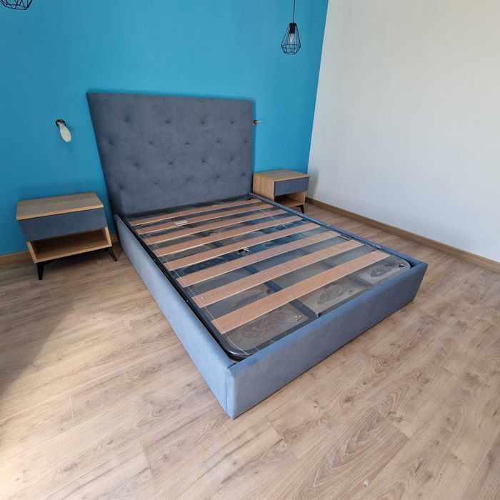 Camas De Casal Estofadas Top de Gama 190x140m Estrado Incluído 199€ !!