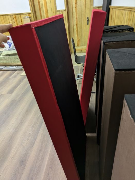 KIT de 16 Painéis p/ Tratamento Acústico — Lã de Rocha & MDF (PORTO)