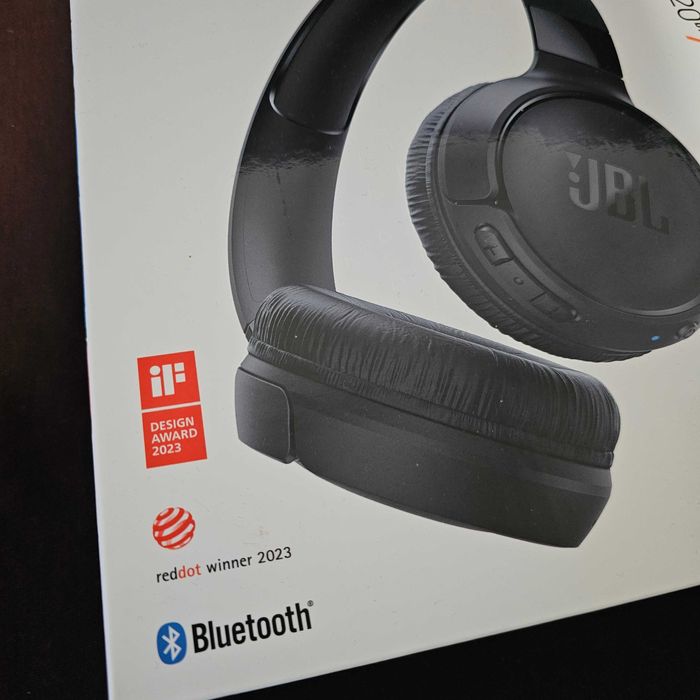 JBL Tune 520BT | Pure Bass  | 57h Autonomia | NOVO | SELADO