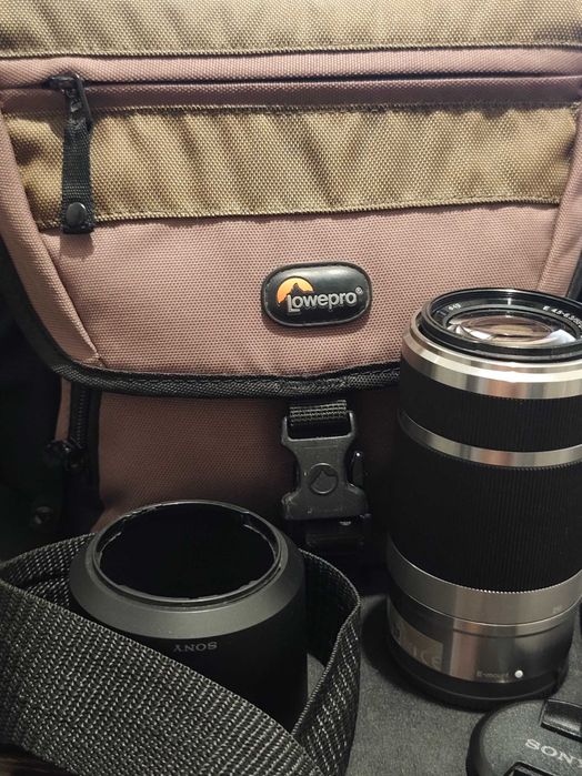 Objetiva Sony Sony e-mount 55-210mm f/4.5-6.3 oss sel55210