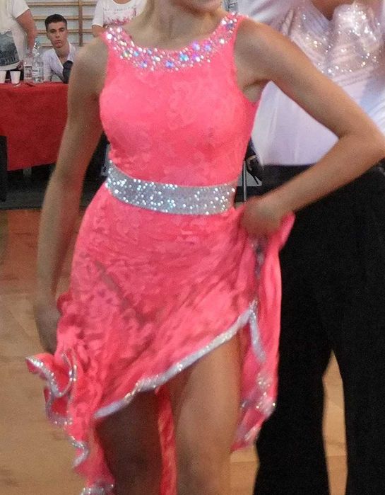 Sukienka do tańca towarzyskiego- łacina