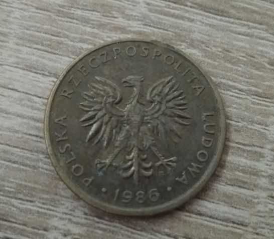 Moneta 5zł sprzed denominacji.