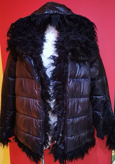 Kurtka zimowa kaptur miś