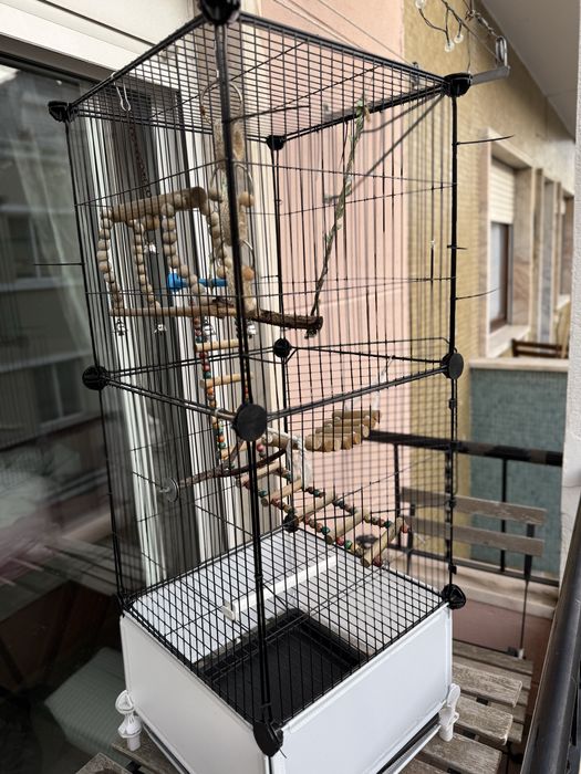 Gaiola grande para passaros ou roedores