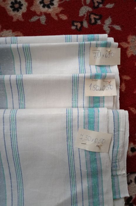 Ткань для полотенець, льон.