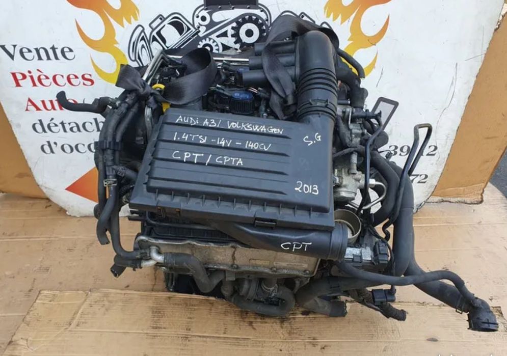 Motor Audi A3 / VW Golf VII 1.4 TSI CPTA usado com garantia