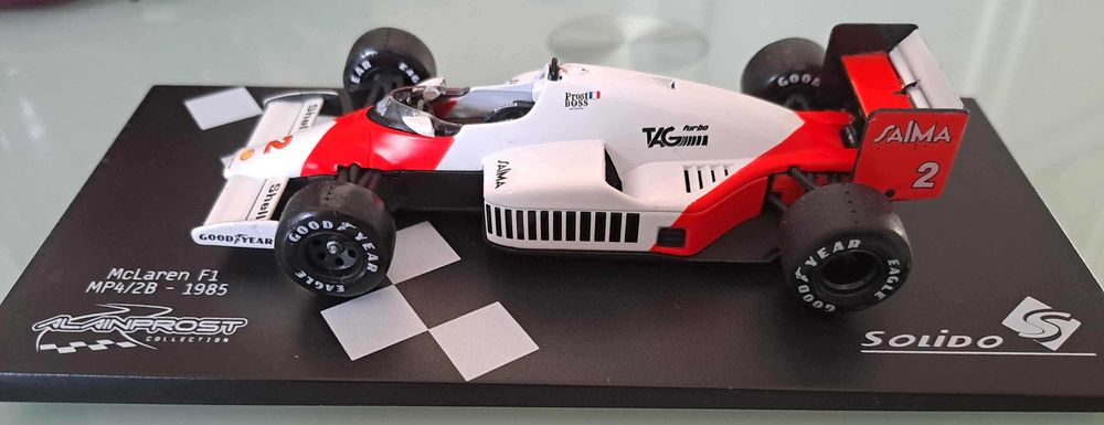 Mclaren MP4/2B - Alain Prost 1985 1/43 Solido