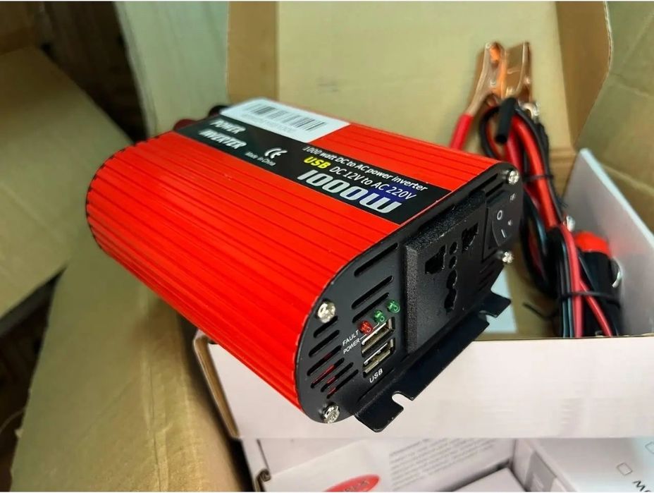 Преобразователь напряжения инвертор 12-220V 500W 800Вт 1000W 2000W