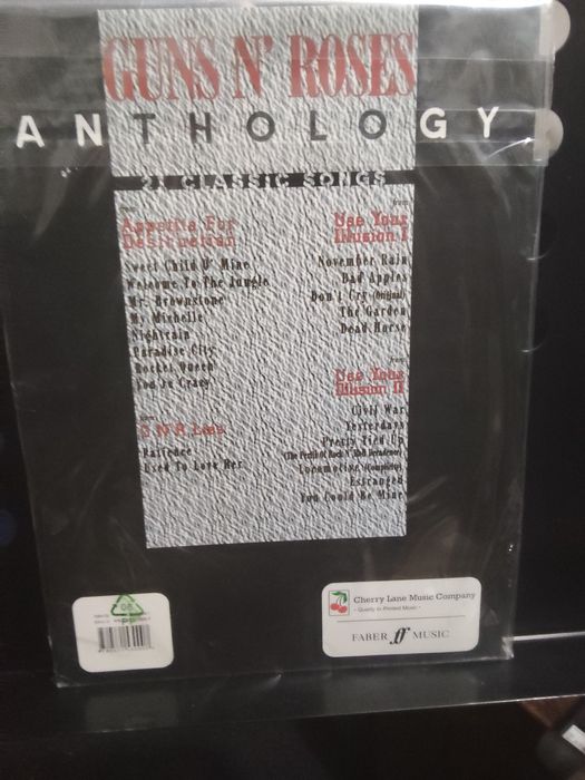 Pautas guitarra Guns n Roses Anthology