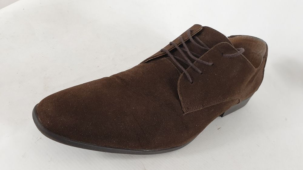 PIER ONE BUTY eleganckie MĘSKIE ROZMIAR 45 eko skóra nowe