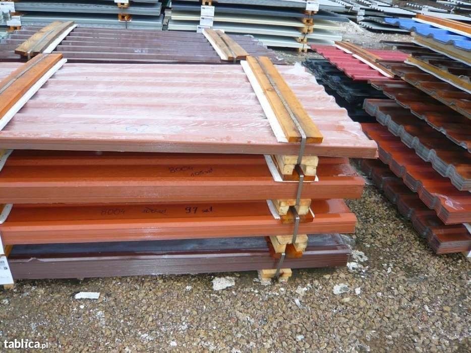 Blacha trapezowa T18 mix kolorów blachy trapezowe pokrycie dachowe