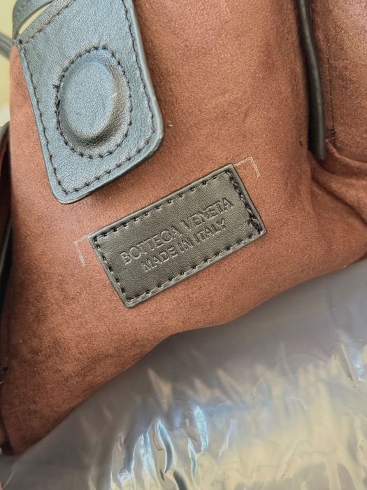 Сумка Bottega Veneta Medium Pinacoteca чорна, бароло