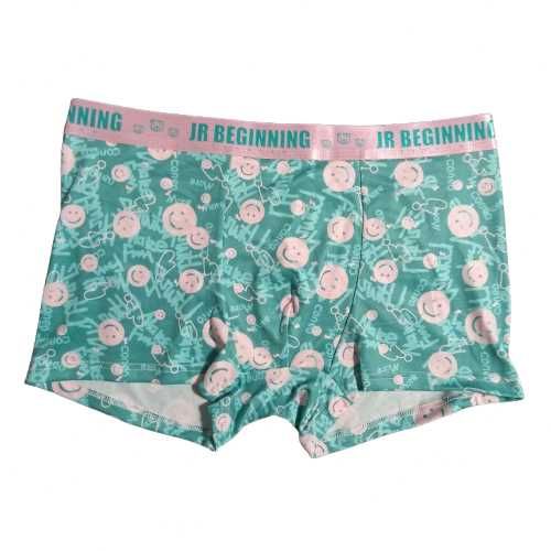 5-pack Delikatne bokserki z modnym nadrukiem M