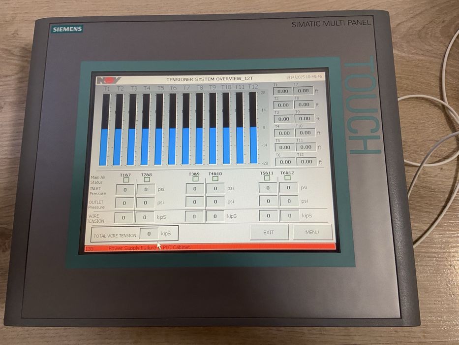 Siemens Simatic 6AV6 643-0CD01-1AX1  MP277 10" Touch