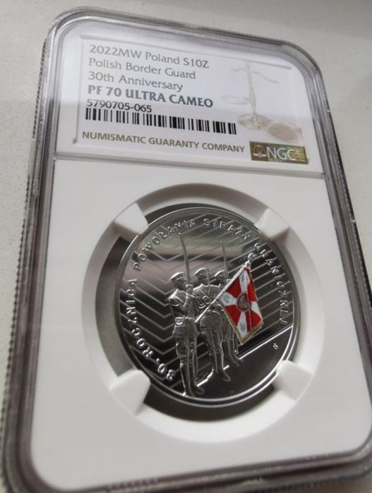 ウルトラカメオ ポーランド 2007年 10ズロチ 銀貨 PF70 ウルトラカメオ ポーランド 2007年 10ズロチ 銀貨 PF70 ウルトラカメオ