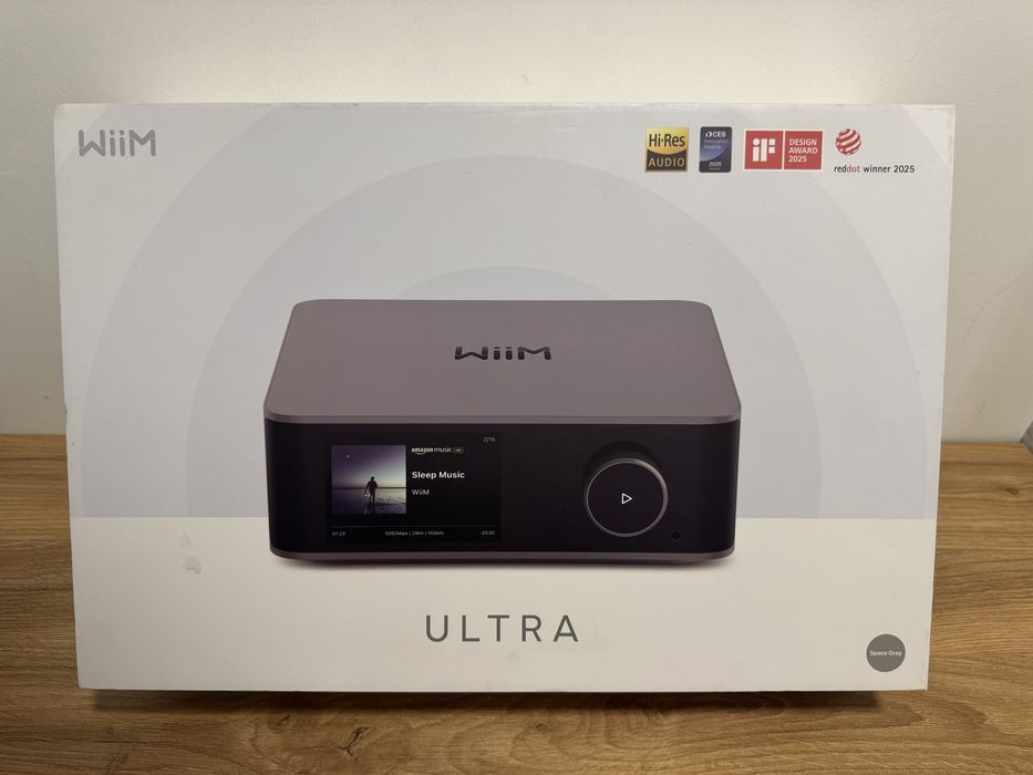 ЦАП стрімер WiiM Ultra (hdmi, інтернет радіо, фонокоректор)