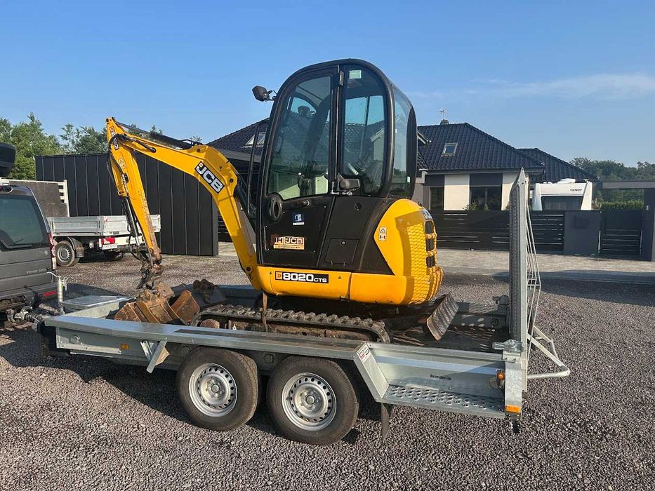 Minikoparka JCB 8020 - Możliwy Transport