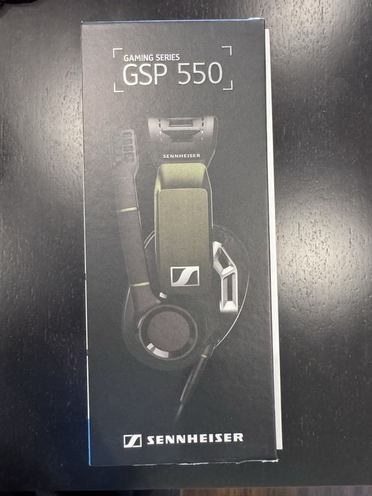 Headphones Sennheiser GSP 550 + Caixa + Espumas Extra – Muito Bom Estado