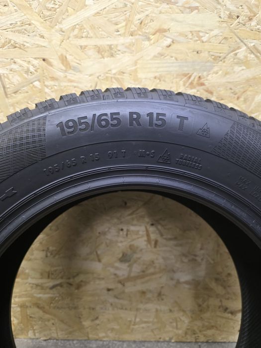 Komplet opon zimowych Continental WinterContact TS860. 195 65 R15 91T