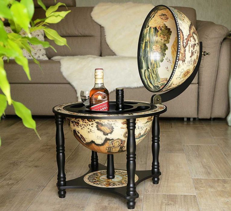 VIP ПОДАРОК для мужчины! Глобус бар настольный. Мини бар.