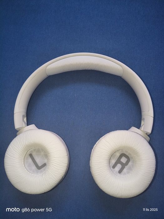 Słuchawki bezprzewodowe JBL Tune 500bt BIAŁE jak nowe bluetooth