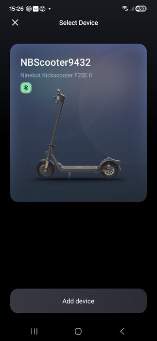 Trotinete Ninebot Kickscooter F25E II