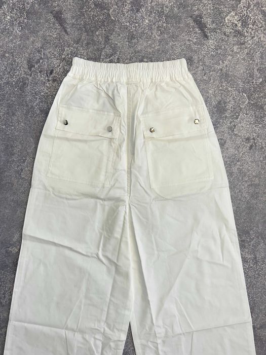 Джинси Rick Owens DRKSHDW Moncler bella white cargo штани карго білі.