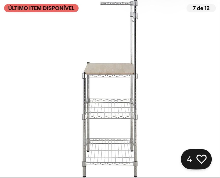 Estante cozinha - Novo