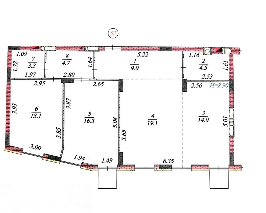 Квартира з новим ремонтом в  ЖК "Парк Таун", 85 кв.м.!